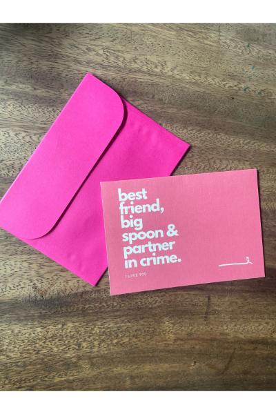 Greeting Card - Best Friend Big Spoon